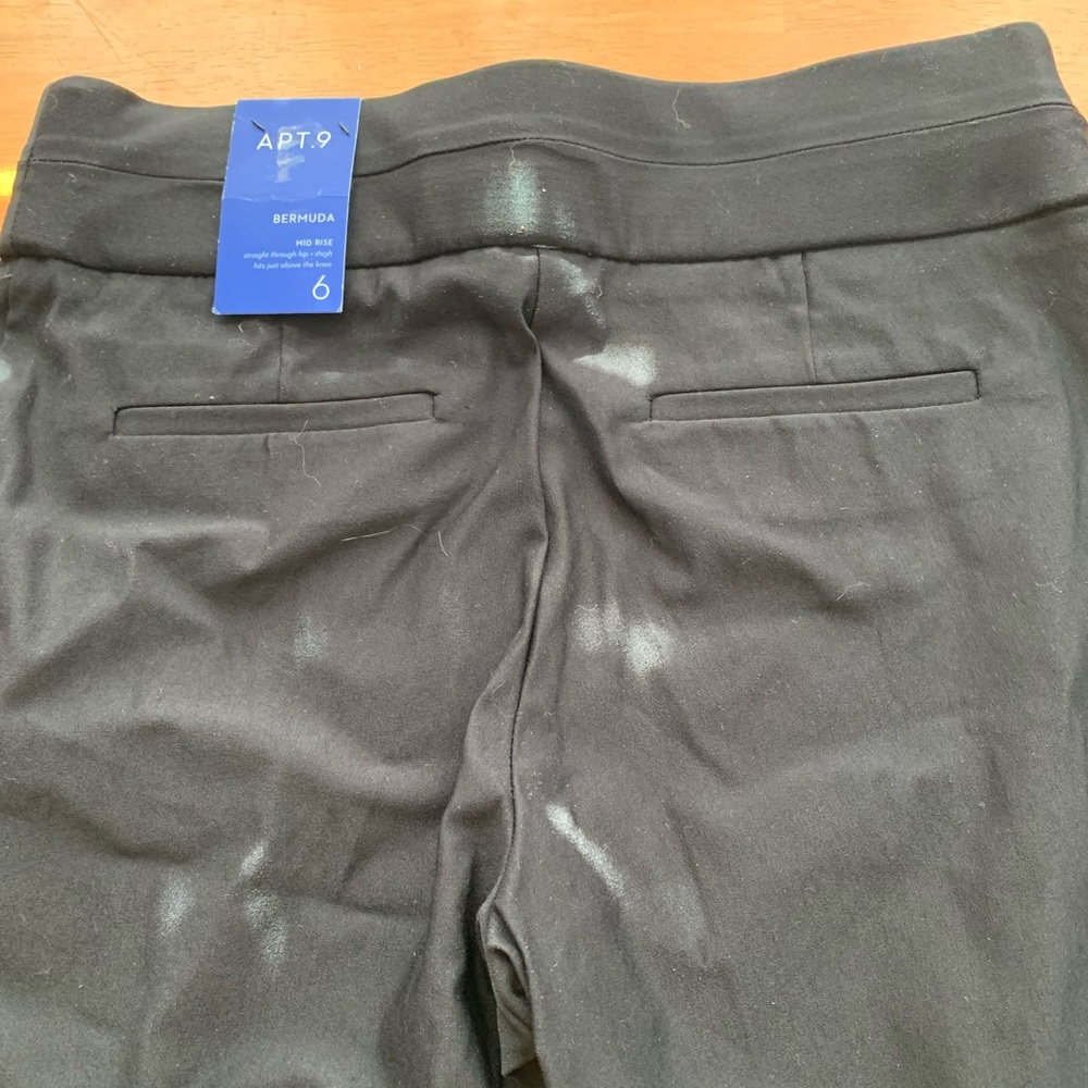 Apt. 9 Brynn Mid Rise Pull On Bermuda Shorts - Picture 5 of 6